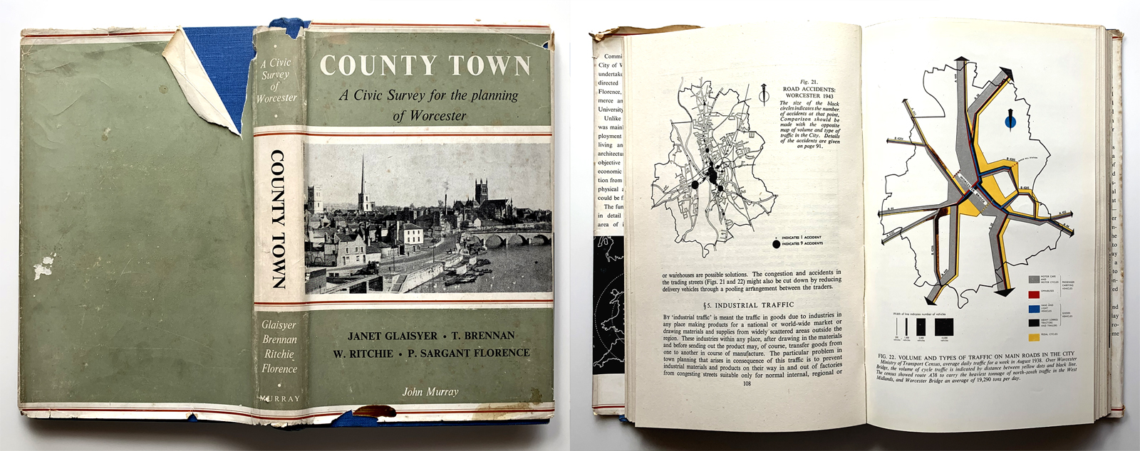 Worcester COUNTY TOWN x2